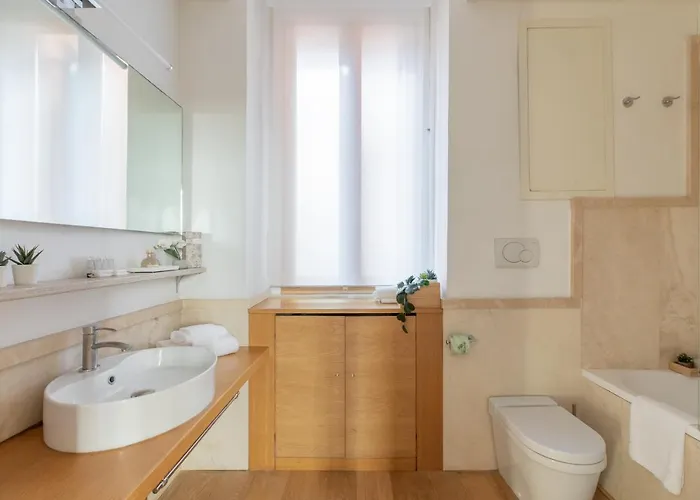Apartment Iflat Navona White And Stylish Rom